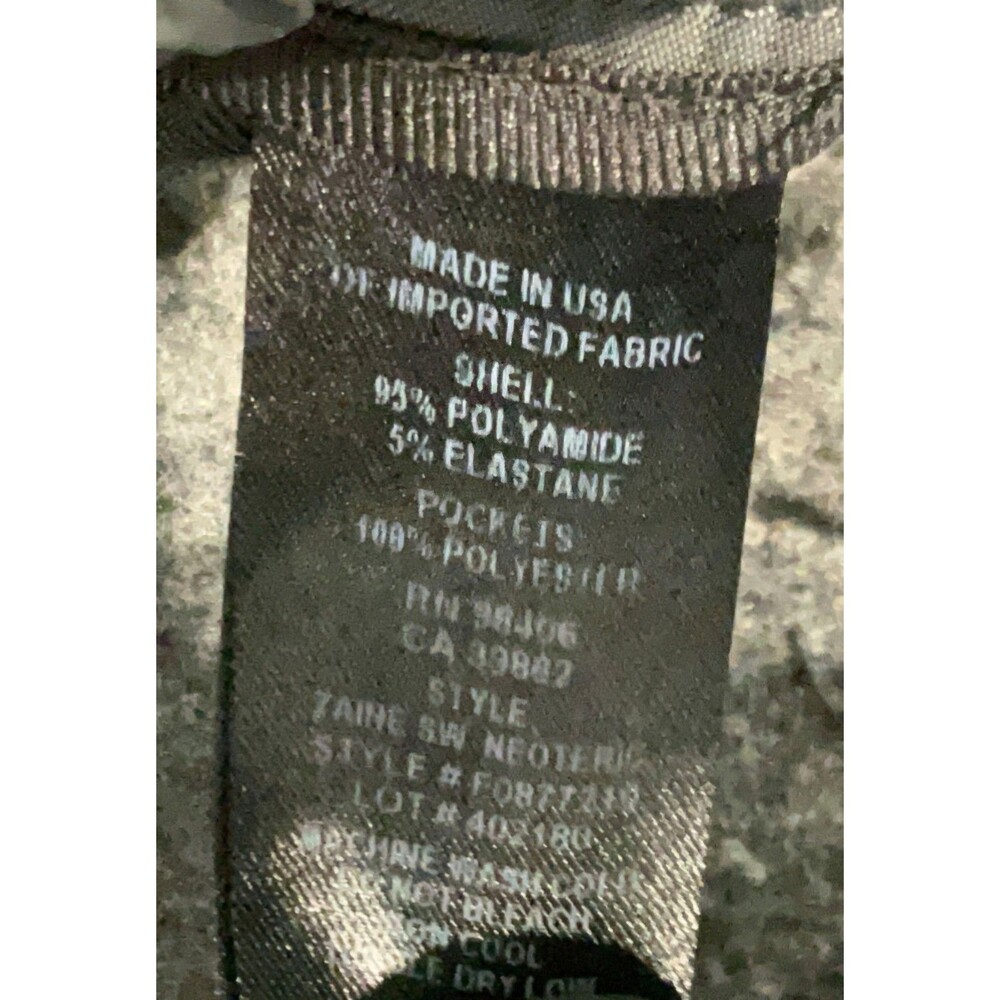 Theory Zaine SW Neoteric Tech Pants Men's Size 33 Gray Slim Straight Stretch - Picture 9 of 10